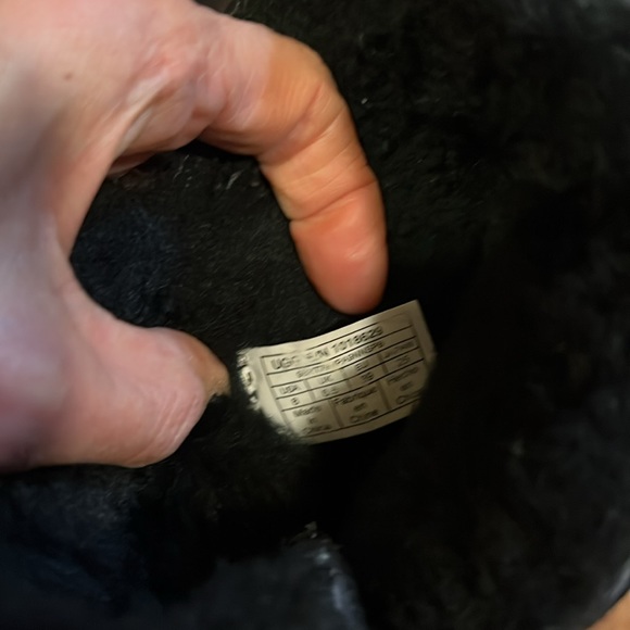 Women’s Ugg black boots size 8 - Picture 5 of 5